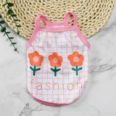 Pet supplies pet clothes cute fruit camisoles tank tops breathable pet sunscreen mosquito and insect repellent products eprolo