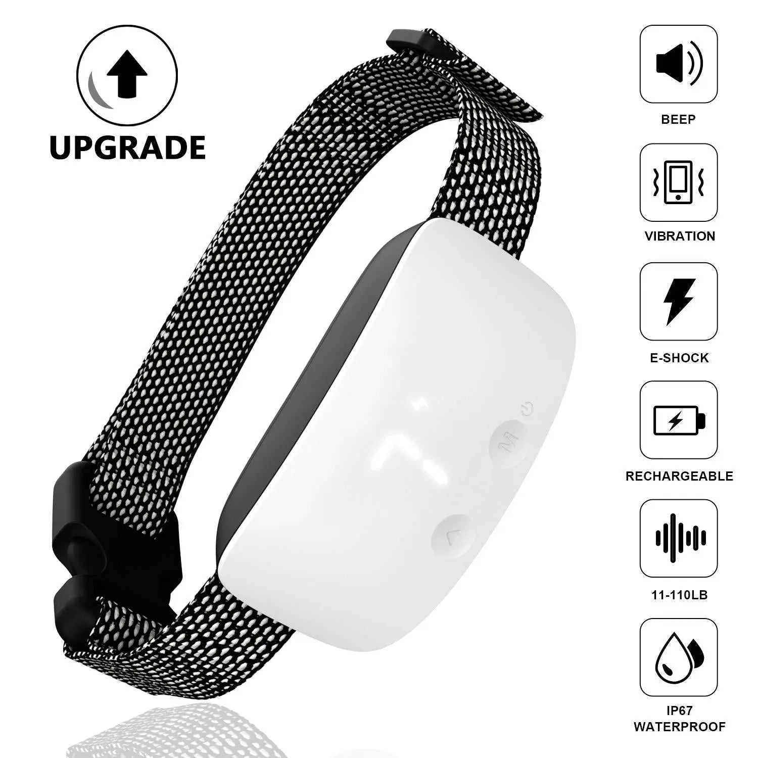 Pet training device with touch-activated sensor