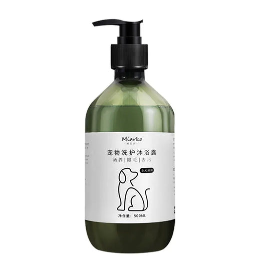 Deodorizing Pet Shampoo 500ml – Scented Bath Wash for Cats & Dogs eprolo