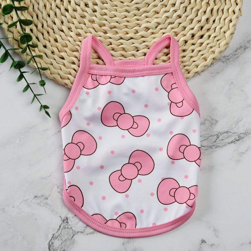 Lightweight pet summer clothes for warm-weather outfits