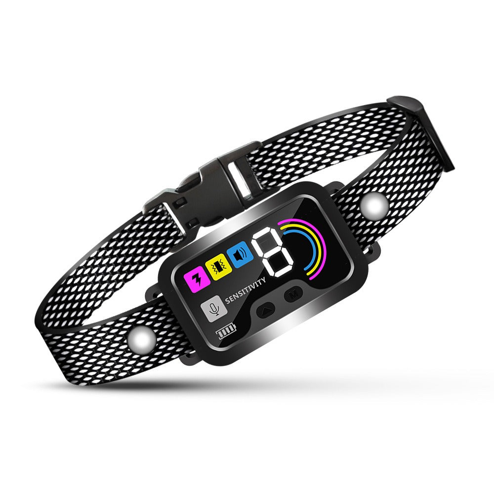 Color LCD dog trainer anti barking device for pet training