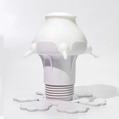 Spill resistant suction cup dog bowl for everyday pet feeding