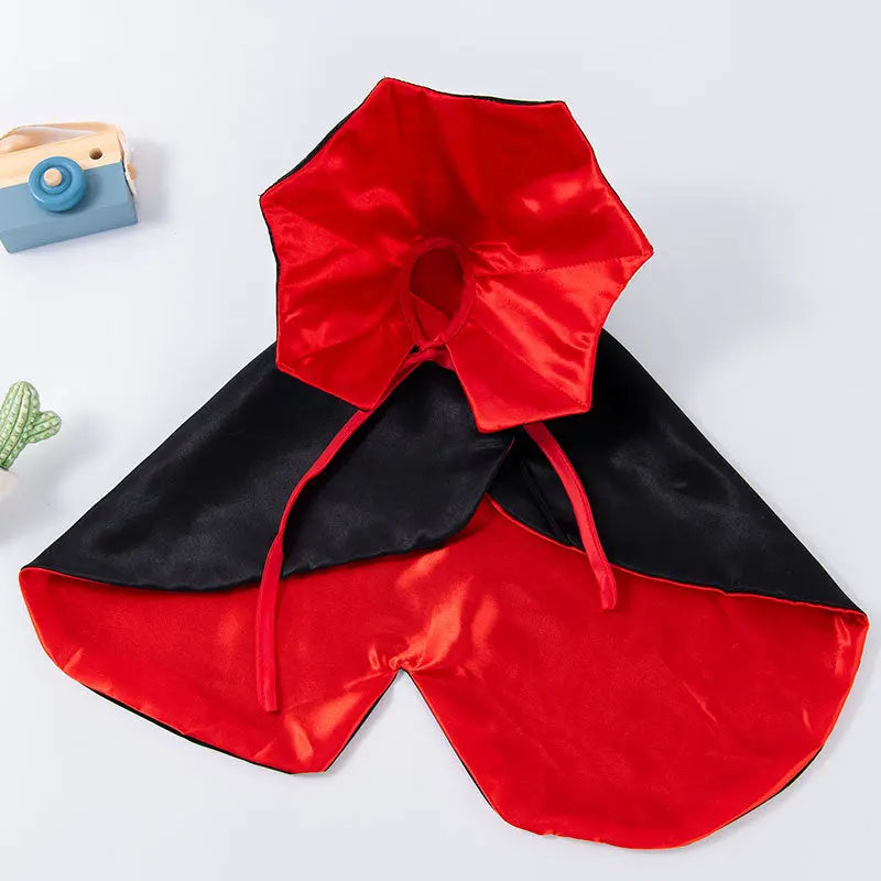 Pet clothes are funny take a knife transform into a pet dog Halloween pet eprolo