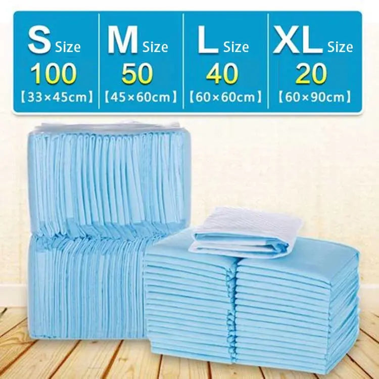 Pet Products Dog Diaper Thickened Deodorization Water Absorbent Urine Pad Diaper Diaper Pad Water Absorbent Pad Production Pad eprolo