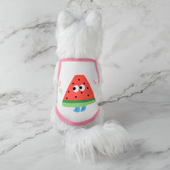 Pet supplies pet clothes cute fruit camisoles tank tops breathable pet sunscreen mosquito and insect repellent products eprolo