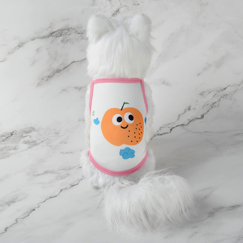 Breathable pet tank top for dogs and cats