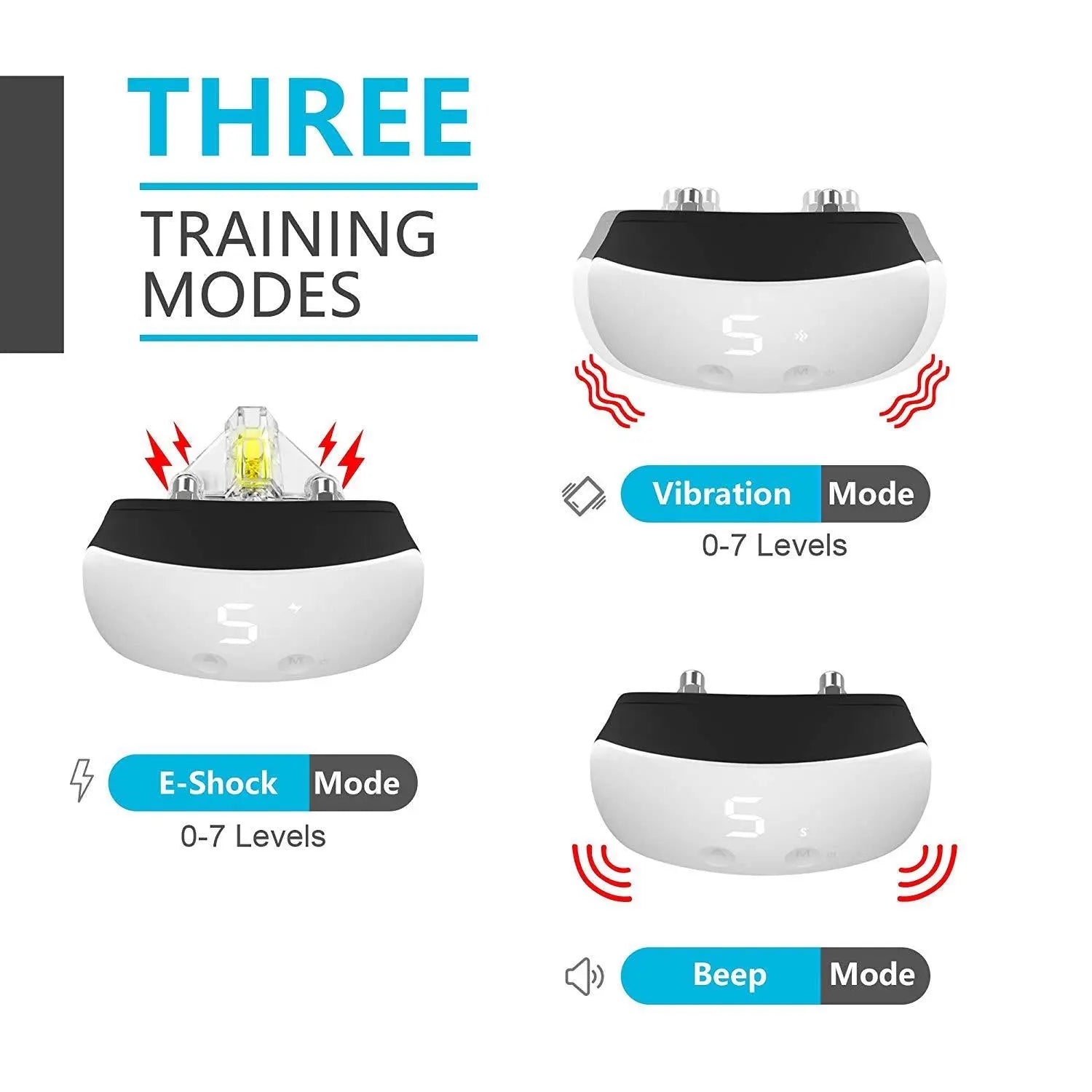 Dog training device for managing unwanted barking