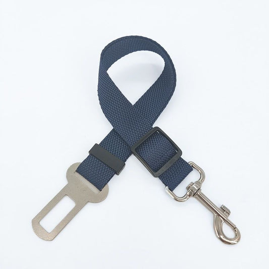 Adjustable dog car safety belt for vehicle travel