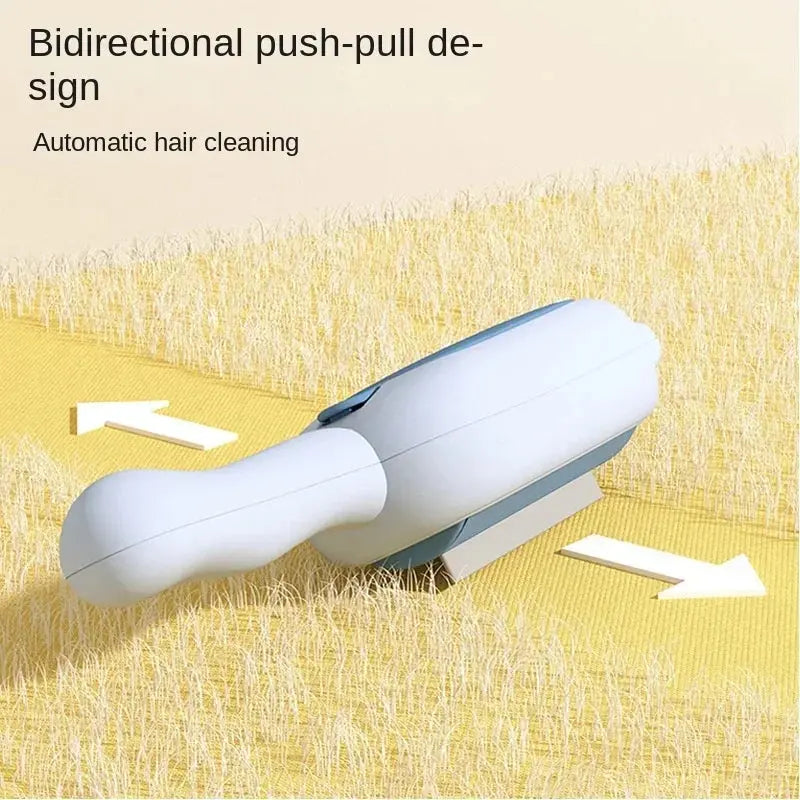 Reusable dog and cat hair remover for car seats