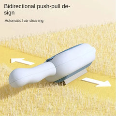 Reusable dog and cat hair remover for car seats