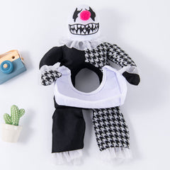 Pet clothes are funny take a knife transform into a pet dog Halloween pet eprolo