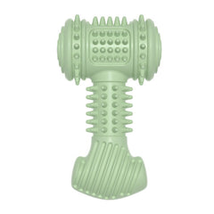 Bite-resistant TPR dog chew toy for teething and chewing
