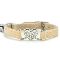 Velvet Cat Collar with Diamond Bell – 8 Colors eprolo