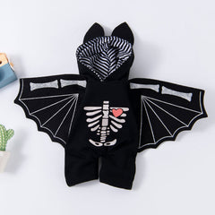 Pet clothes are funny take a knife transform into a pet dog Halloween pet eprolo
