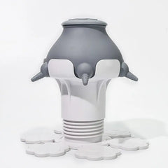 Non slip silicone suction cup pet feeder for dogs and cats