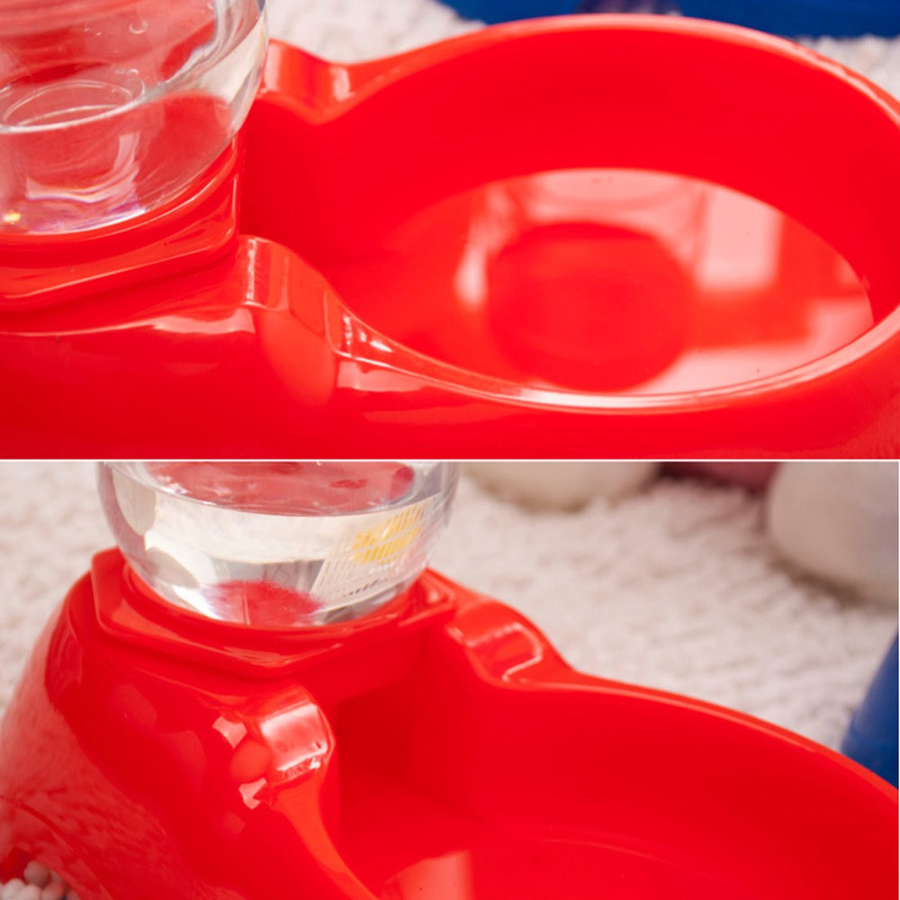 Automatic dog food dispenser for programmable pet feeding