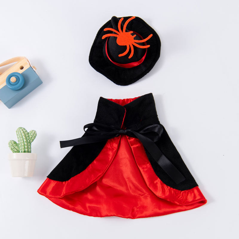 Pet clothes are funny take a knife transform into a pet dog Halloween pet eprolo