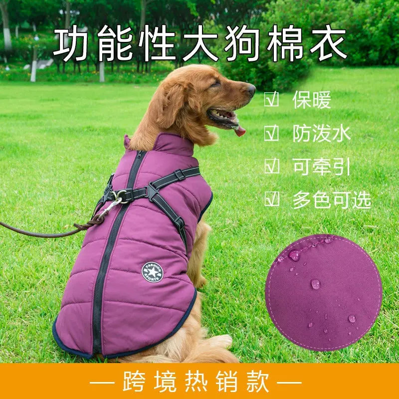 Thickened Waterproof Dog Jacket – Warm Outdoor Coat for Large Dogs eprolo