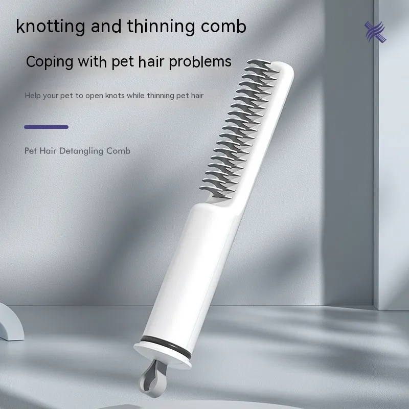 3-in-1 Pet Dematting Comb – Hair Unknotting & Grooming Tool for Cats & Dogs eprolo