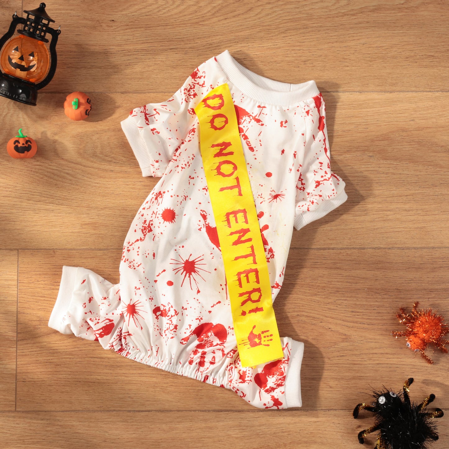 Pet Halloween Bloody Seal Four-Legged Dress for Dogs, Pet Clothing