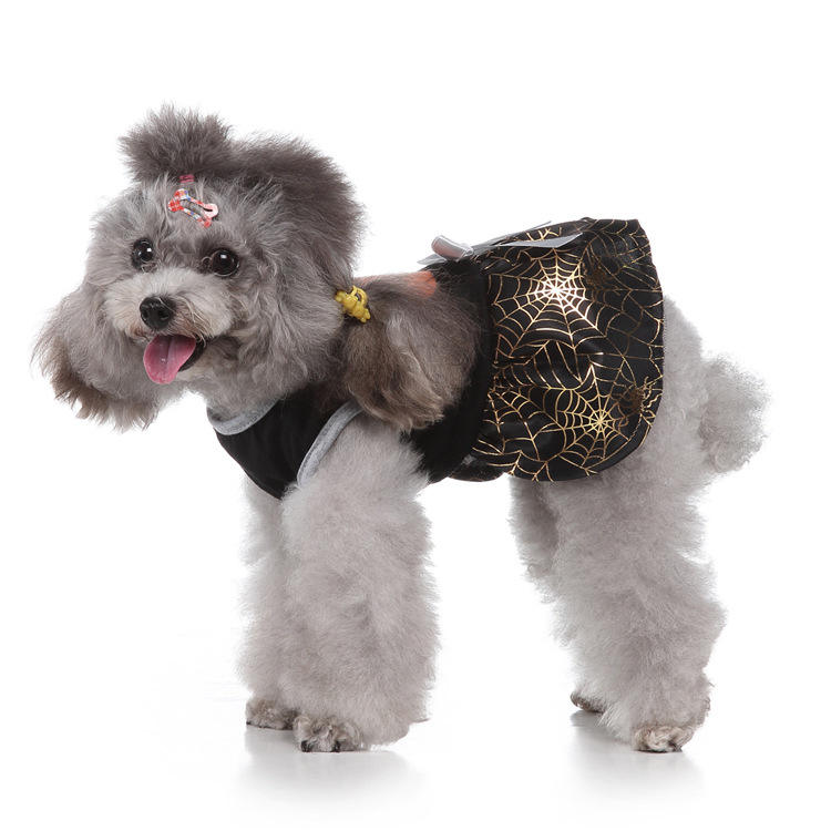 Halloween Pet Products Dog Clothes Wizard Skirt Pet Dog Clothes Bat Skirt Christmas Day eprolo