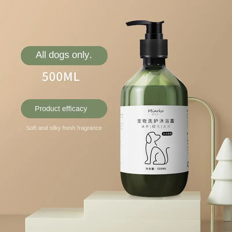 Deodorizing Pet Shampoo 500ml – Scented Bath Wash for Cats & Dogs eprolo