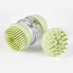 New Pet Products Cat Dog Bath Brush Silicone Comb Double Comb Massage Bath Brush eprolo