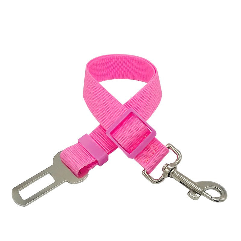 Pet products, car adjustable safety belt, traction belt, dog mounted fixed pet car safety belt eprolo