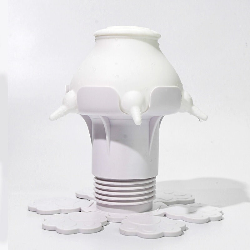New food grade silicone suction cup pet breastfeeding device with suction cup integrated cat and dog tableware silicone portable products