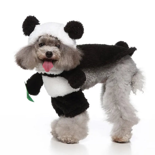 Cosplay Pet Supplies Panda Stand Up Funny Dog Clothes Upright Panda Dress Up Pet Panda eprolo