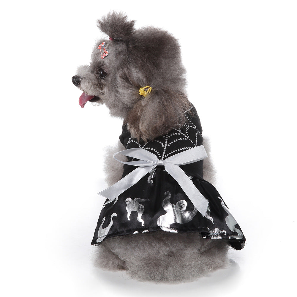 Halloween Pet Products Dog Clothes Wizard Skirt Pet Dog Clothes Bat Skirt Christmas Day