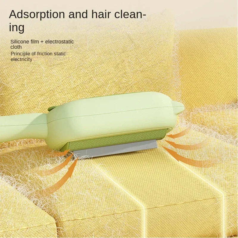 Pet hair removal lint roller for clothes and furniture