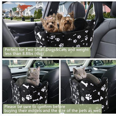 All-Season Car Pet Nest – Cozy Travel Bed for Cats & Dogs eprolo