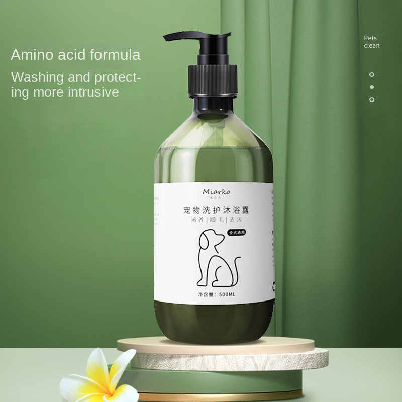 Deodorizing Pet Shampoo 500ml – Scented Bath Wash for Cats & Dogs eprolo