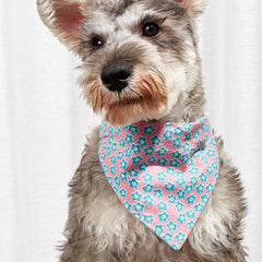 Cartoon Pet Bandana Collar – Cotton Triangle Towel for Cats & Dogs eprolo