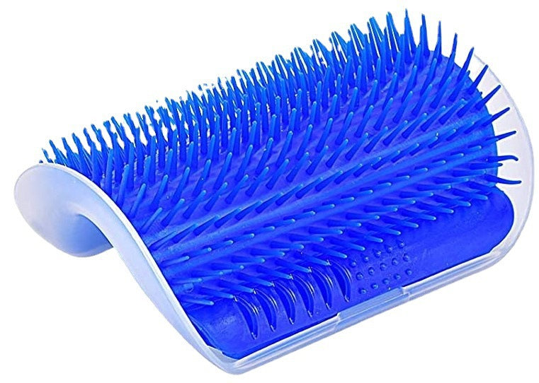 Wall mounted cat scratcher for scratching and enrichment