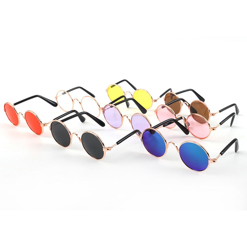 Lightweight cat sunglasses for pet photos and accessories