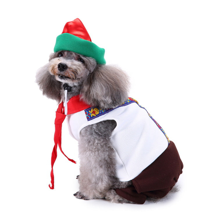 Christmas Dog Costume – Funny Holiday Outfit for Dogs (S–XL) eprolo
