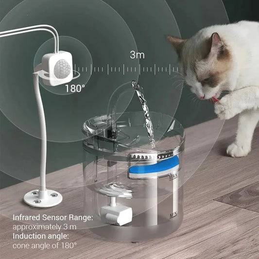 Pet Water Dispenser Automatic Circulation Intelligent Constant Temperature Electric Mute Water Dispenser Pet Supplies Accessory eprolo