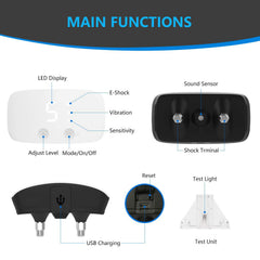 Touch activated anti bark device for barking management