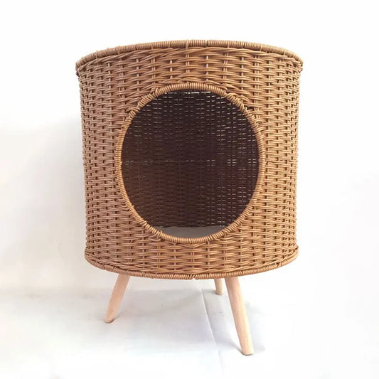 Pet Supplies Cat Kennel Pet Kennel Pet House Cat Kennel Removable Warm Nest Knitting Crafts eprolo