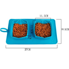 Pet bowl silicone folding bowl eprolo
