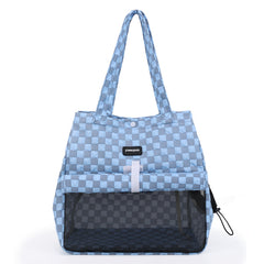 Portable pet carrier bag for cats and small dogs
