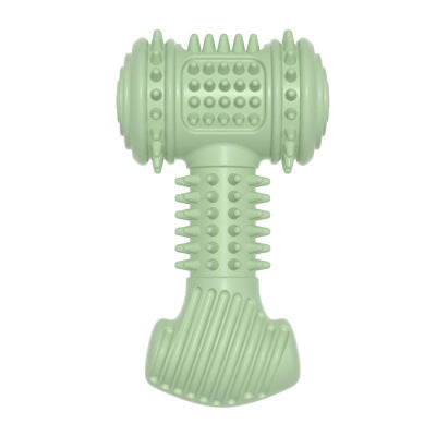 Bite-resistant TPR dog chew toy for teething and chewing