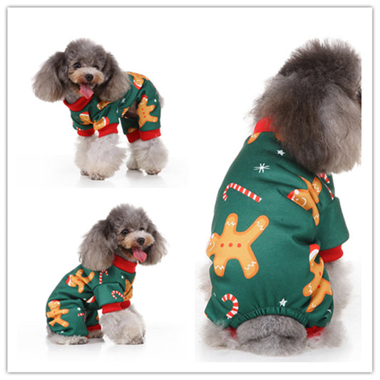 New Pet Clothing Dog Clothes Cotton Big Dog Wave Sweater Pet Supplies Pet Sweater Leisure