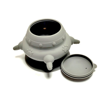 New food grade silicone suction cup pet breastfeeding device with suction cup integrated cat and dog tableware silicone portable products
