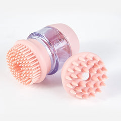 New Pet Products Cat Dog Bath Brush Silicone Comb Double Comb Massage Bath Brush eprolo