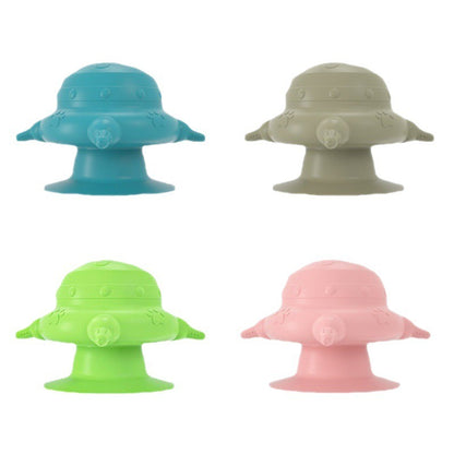 New food grade silicone suction cup pet breastfeeding device with suction cup integrated cat and dog tableware silicone portable products