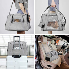 Portable cat backpack carrier for outdoor adventures