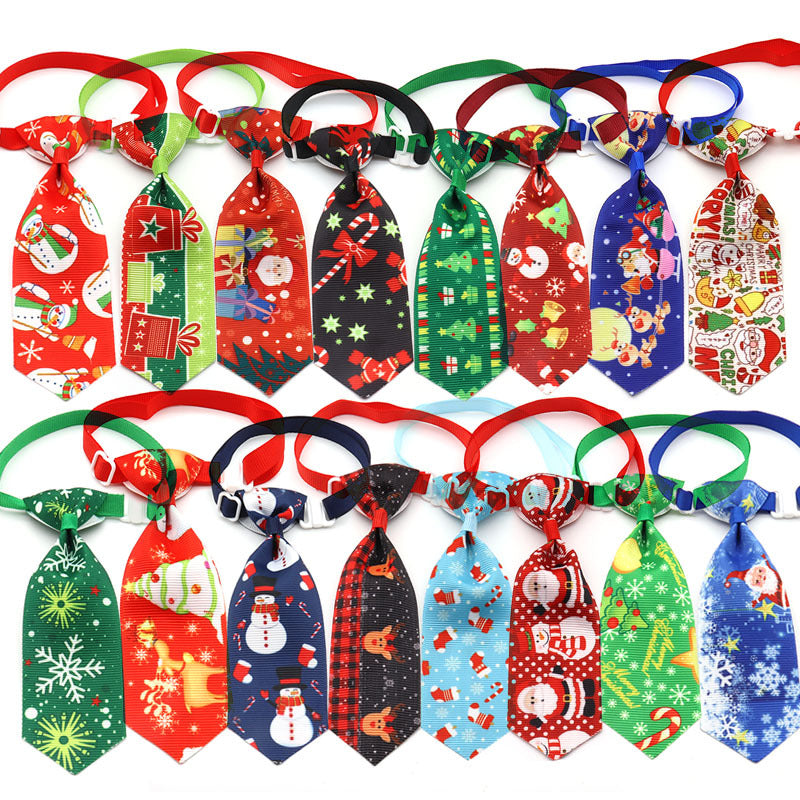 Christmas Pet Bowtie Tie – Festive Holiday Accessory for Dogs & Cats eprolo
